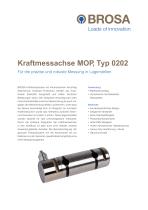 Kraftmessachse MOP - 1