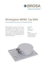 Winkelgeber MEMS Typ 0804 - 1