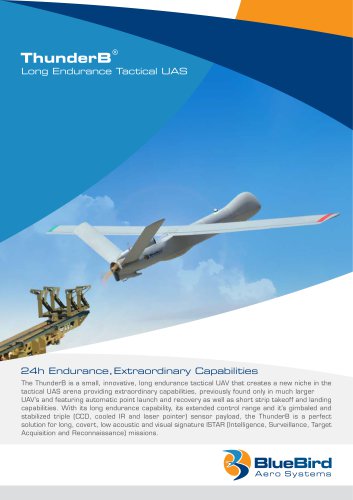 ThunderB® Long Endurance Tactical UAS