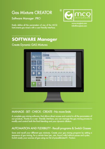 Gas Mixture Creator - Software FREE and Pro