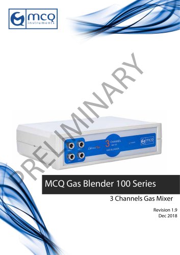 MCQ Gas Blender 100 Series