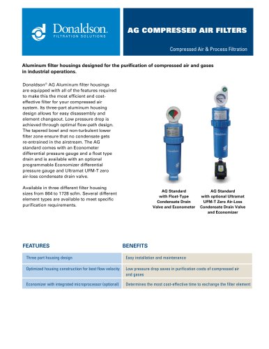 AG Compressed Air Filters