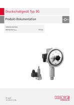 Druckschaltgerät Typ DG 2025