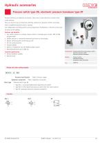 Pressure switch type DG / DG series