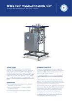 TETRA PAK® STANDARDIZATION UNIT