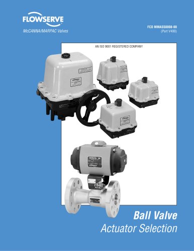 Ball Valve Actuator Selection