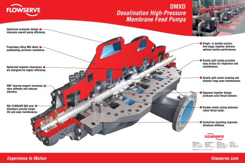 DMXD Desalination High-Pressure Membrane Feed Pumps Poster