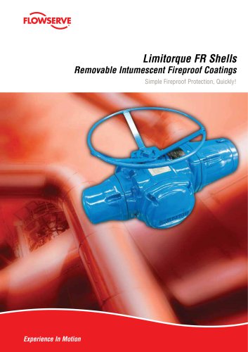 Limitorque FR Shells - Removable Intumescent Fireproof Coatings