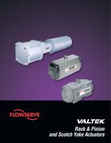 Valtek Rack & Pinion and Scotch Yoke Actuators Technical Brochure