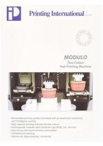 MODULO - two colour pad printing Machine