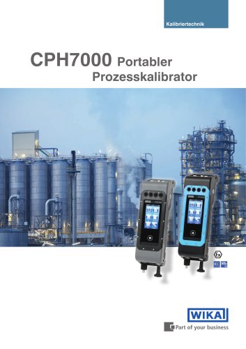 CPH7000 Portabler Prozesskalibrator