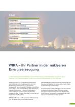 Druck | Temperatur | Füllstand | Durchfluss | Kalibrierung Nukleare Energieerzeugung-3