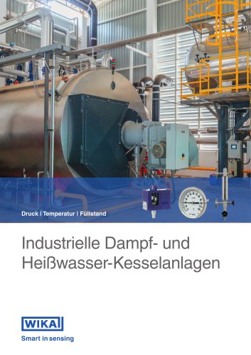 Industrielle Dampf- und Heißwasser-Kesselanlagen