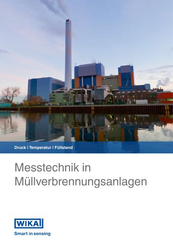 Messtechnik in Müllverbrennungsanlagen