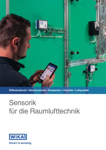 Sensorik für die Raumlufttechnik