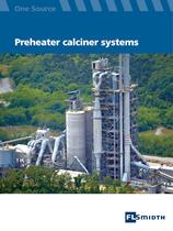 Preheater calciner systems