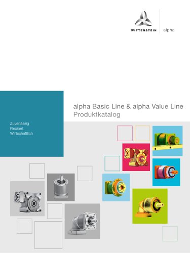 alpha Basic Line & alpha Value Line