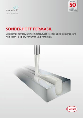 SONDERHOFF FERMASIL - SIL Schaumdichtung