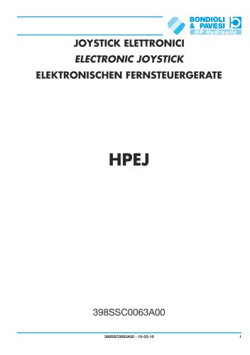 Elektronischen Fernsteuergerate - HPEJ