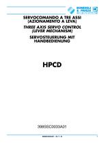 Servosteuerung mit handbedienung - HPCD