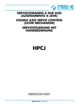 Servosteuerung mit handbedienung - HPCJ - 1