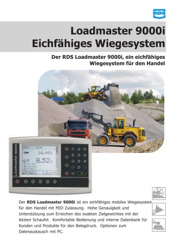 Loadmaster 9000i Eichfähiges Wiegesystem