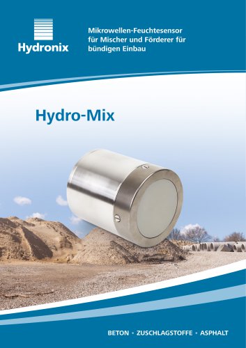 Hydro-Mix für Mischer und Förderer für bündigen Einbau