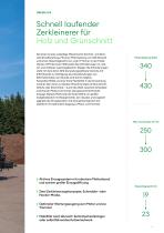 Axtor Mobil - Zerkleinerer für Holz und Grünschnitt-3