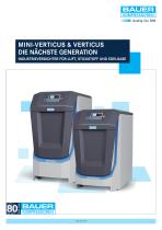 MINI-VERTICUS & VERTICUS DIE NÄCHSTE GENERATION INDUSTRIEVERDICHTER FÜR LUFT, STICKSTOFF UND EDELGASE