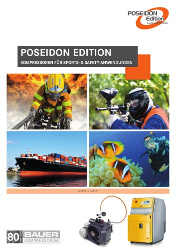 POSEIDON EDITION KOMPRESSOREN F&Uuml;R SPORTS- & SAFETY-ANWENDUNGEN