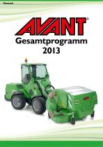 avant gesamtprogramm 2013