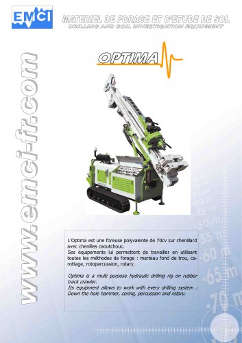 Crawler Drill Optima