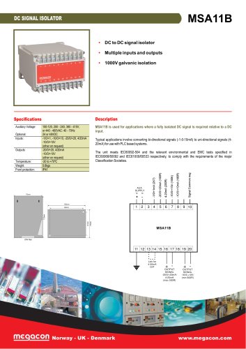 DC SIGNAL ISOLATOR