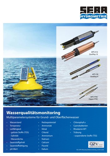 MPS Wasserqualit&auml;tsmonitoring