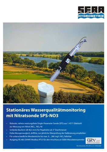 Nitrate probe SPS NO3