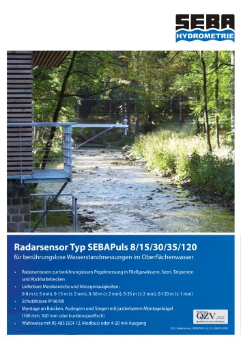 Radar Sensor Type SEBAPULS