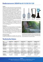 Radar Sensor Type SEBAPULS-2