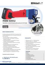 RS02 AKKU Reibschweißmaschine