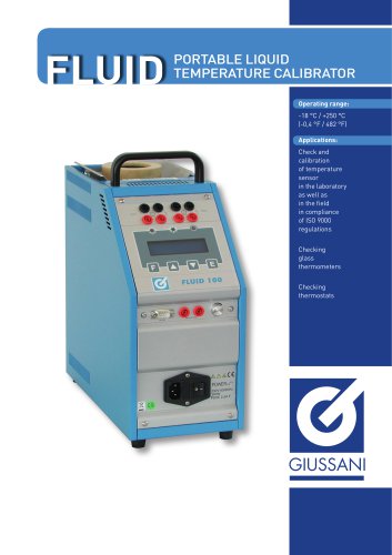PORTABLE LIQUID TEMPERATURE CALIBRATOR