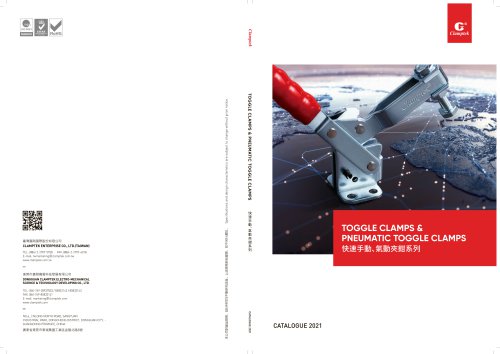 TOGGLE CLAMPS & PNEUMATIC TOGGLE CLAMPS