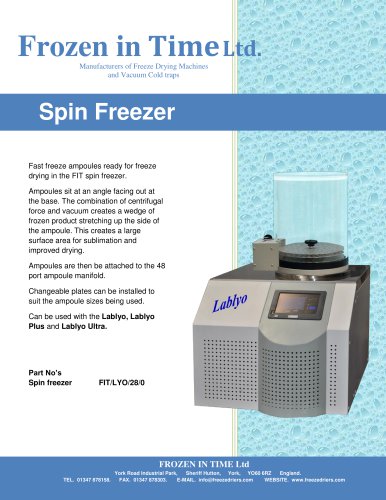 Spin Freezer