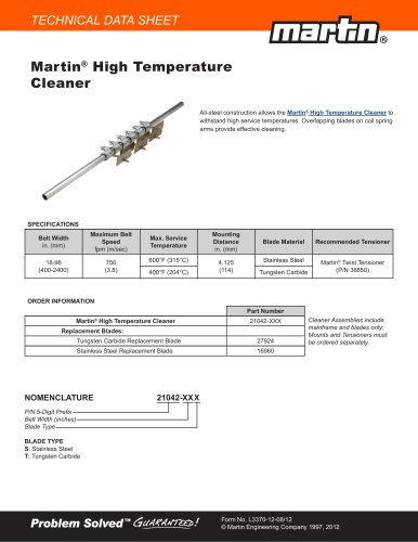 Martin® High Temperature Cleaner