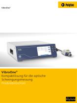 VibroOne | Kompaktlösung der optischen Schwingungsmesstechnik - 1