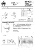 ENZFELDER GmbH Spindelgetriebe kubisch Typ BG-12