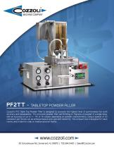 PF2TT - TABLETOP POWDER FILLER