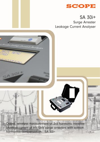 Surge Arrester Leakage Current Analyser