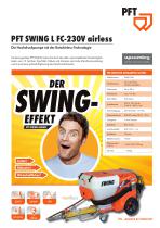 PFT Swing airless 230V