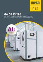 Oil free compressors MA OF 37-280