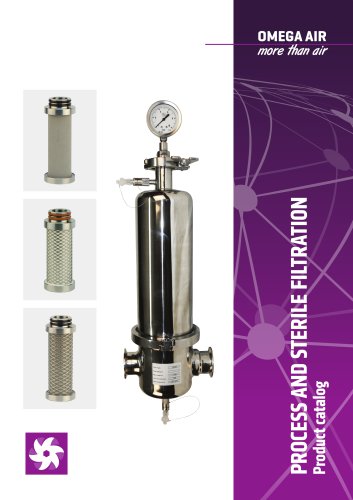 OMEGA AIR - Process and sterile filtration