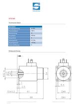 Elektromagnet: Steuermagnete für Hydraulik und Pneumatik, GT-Baureihe, Magnetbau-SChramme - 9